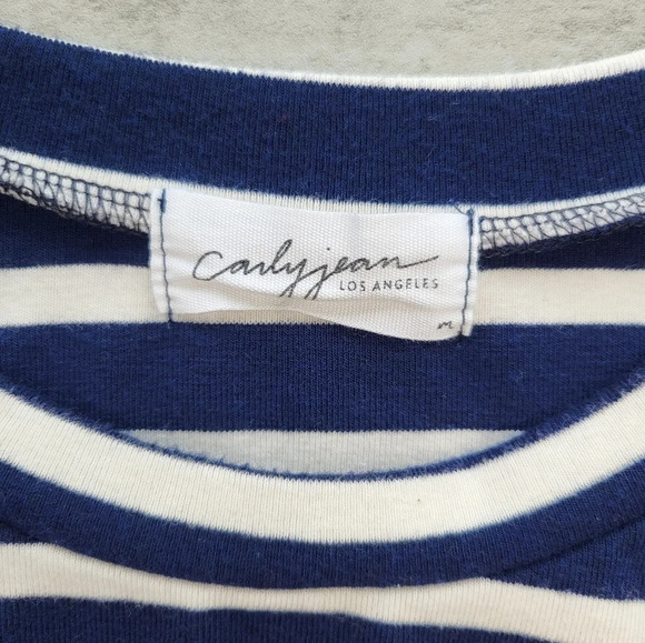 Carly Jean Los Angeles Nautical Striped Long Sleeve Shirt - Picture 5 of 7
